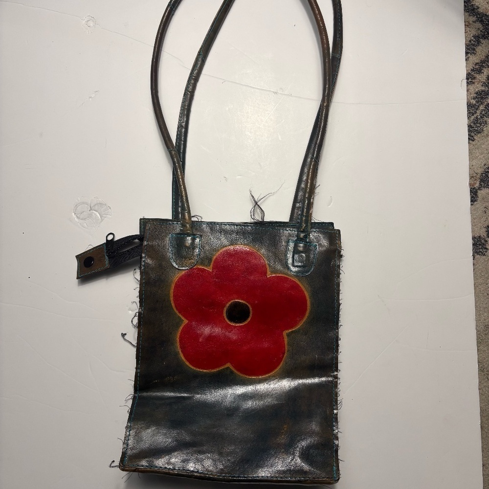 ADORABLE leather purse bag